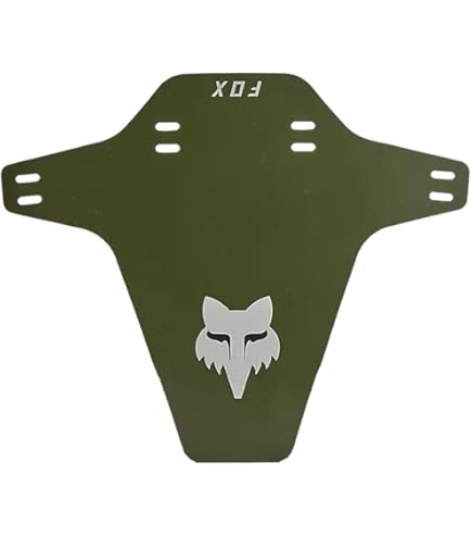 Amazon | FOX MTB マッドガード レッド フェンダー 泥除け 31192-003